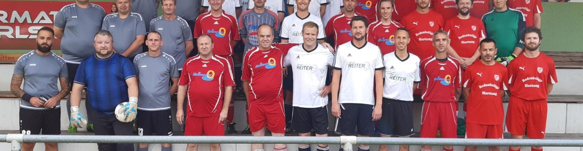 Im Bild: Die AH des DJK-SV Mirskofen – und Fußballer.
